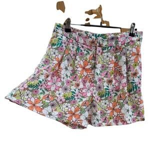 CeCE Size 6‎ Floral Print Flowy Shorts